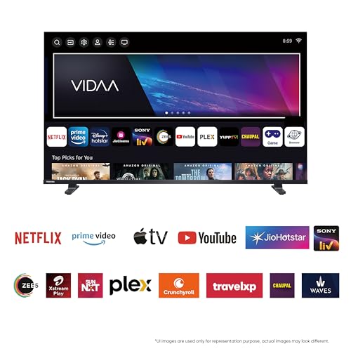 Toshiba 100 cm (40 Inches) HD Ready Smart LED TV | Dolby Audio & DTS Virtual:X | Game Mode | REGZA Engine | VIDAA OS | 40V35RP (Black)