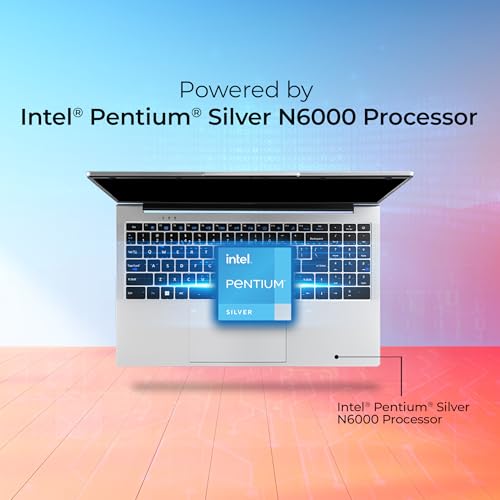 acer Aspire 3, Intel Pentium N6000, 12GB LPDDR4X RAM, 512GB SSD, HD, 15.6"/39.62cm, Windows 11 Home, Pure Silver, 1.5KG, A325-45, Thin and Light Laptop