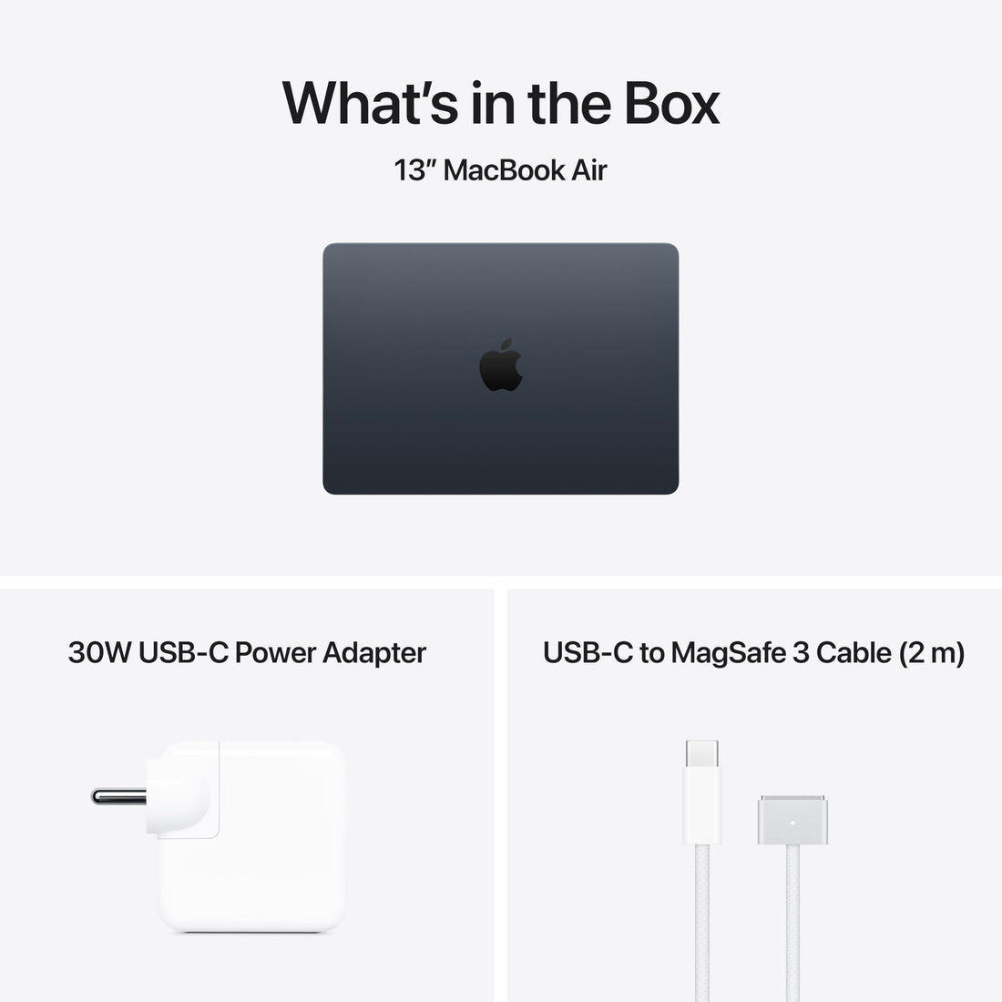 Apple 2026 MacBook Air 13″ Laptop with M5 chip: AI and Apple Intelligence, 34.46 cm (13.6″) Liquid Retina Display, 16GB Unified Memory, 512GB SSD Storage, 12MP Center Stage Camera, Touch ID; Midnight