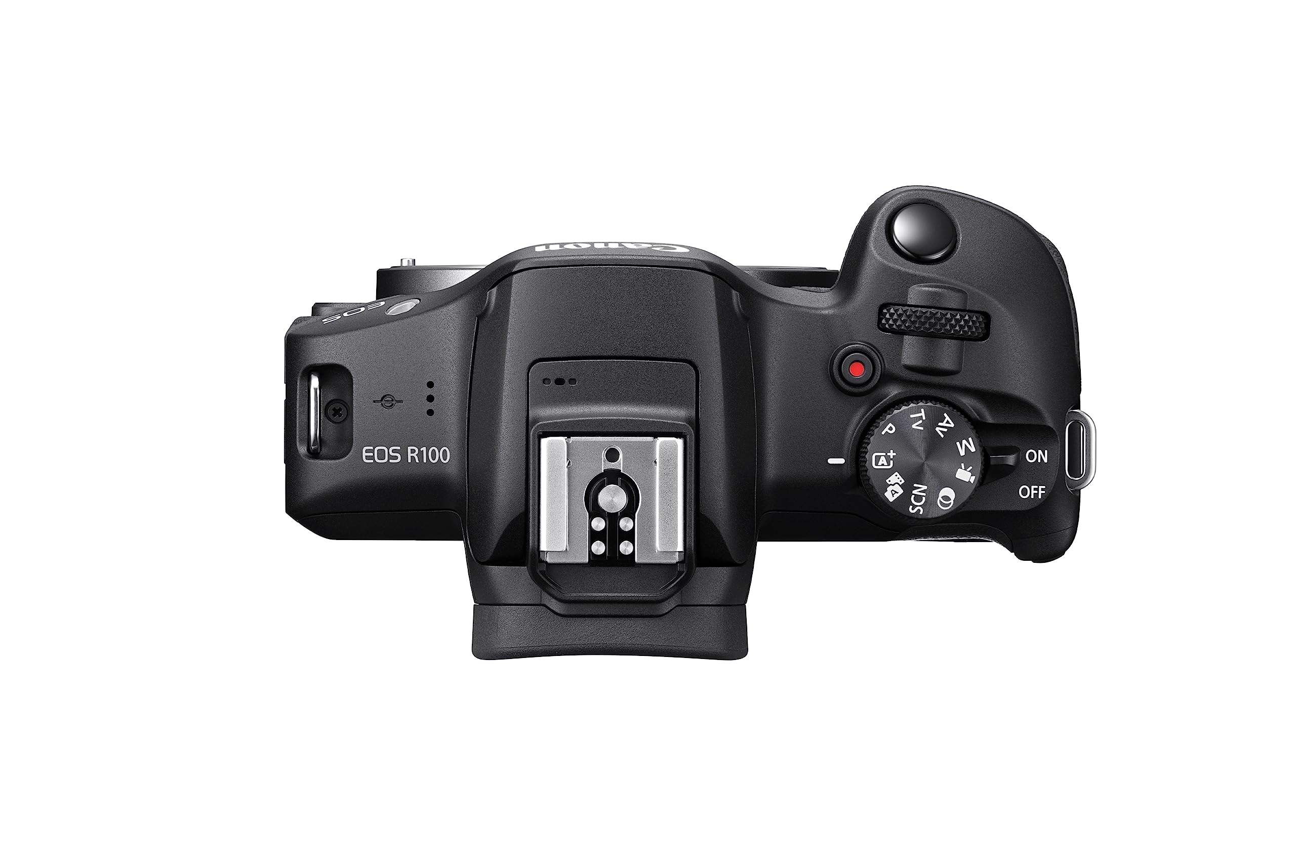 Canon EOS R100 24.1 MP Mirrorless Camera (Black) with RF-S18-45mm f/4.5-6.3 is STM Optical Zoom Lens | 4k Video
