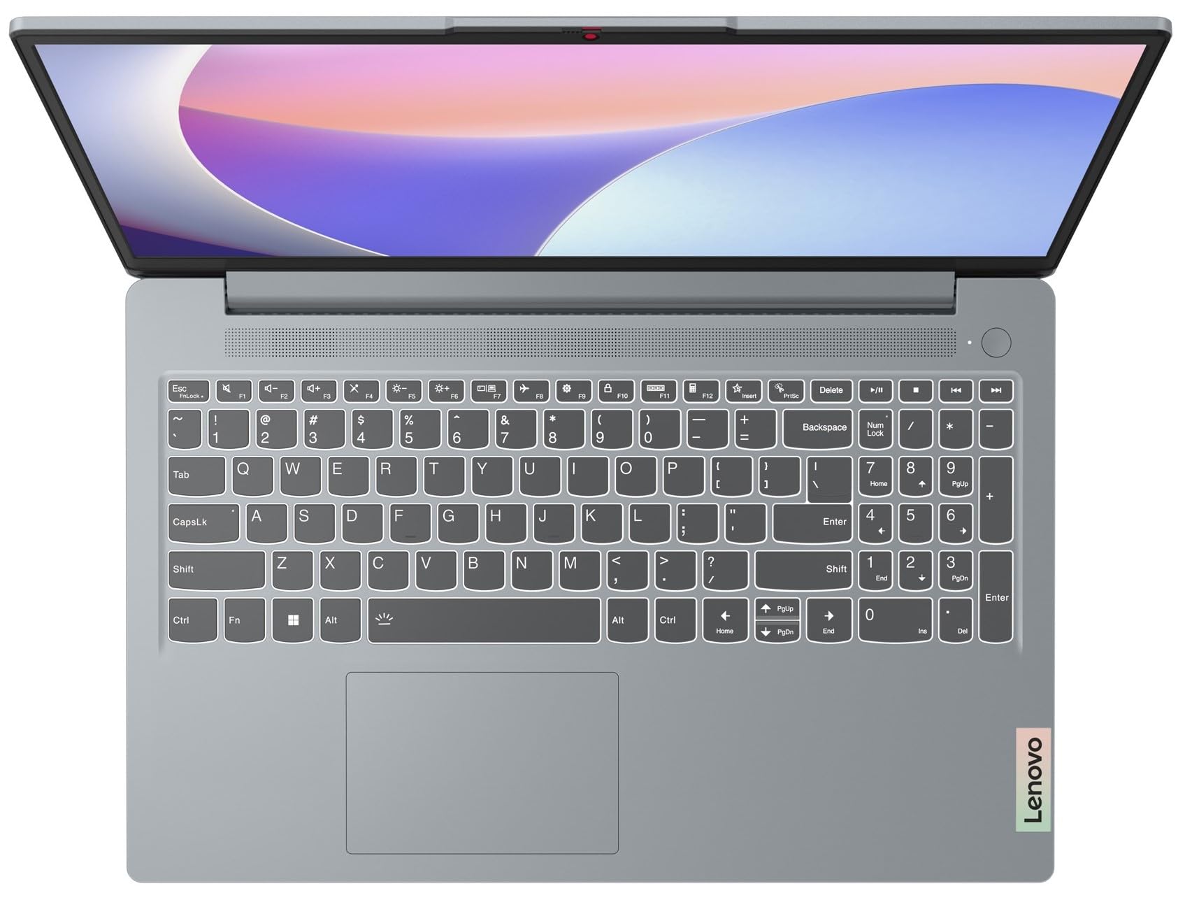 Lenovo IdeaPad Slim 3, 12th Gen Intel Core i5-12450H (16GB LPDDR5, 512GB SSD), Anti-glare, FHD 15.6"(39.6cm), Win 11, Office Home 2024, Arctic Grey, 1.62Kg, 83ER00MDIN, Thin & Light, Backlit KB Laptop
