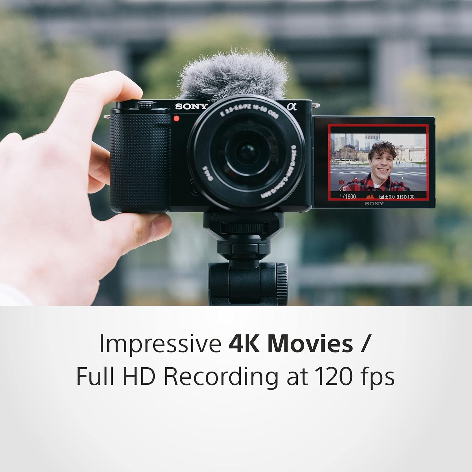 Sony Alpha ZV-E10K (Previously ZV-E10L) with Upgraded SELP1650 (Ver 2) Power Zoom Lens | 24.2 MP Interchangeable-Lens Mirrorless vlog Camera, Made for Creators |APS-C Sensor 4K Movie Recording-Black