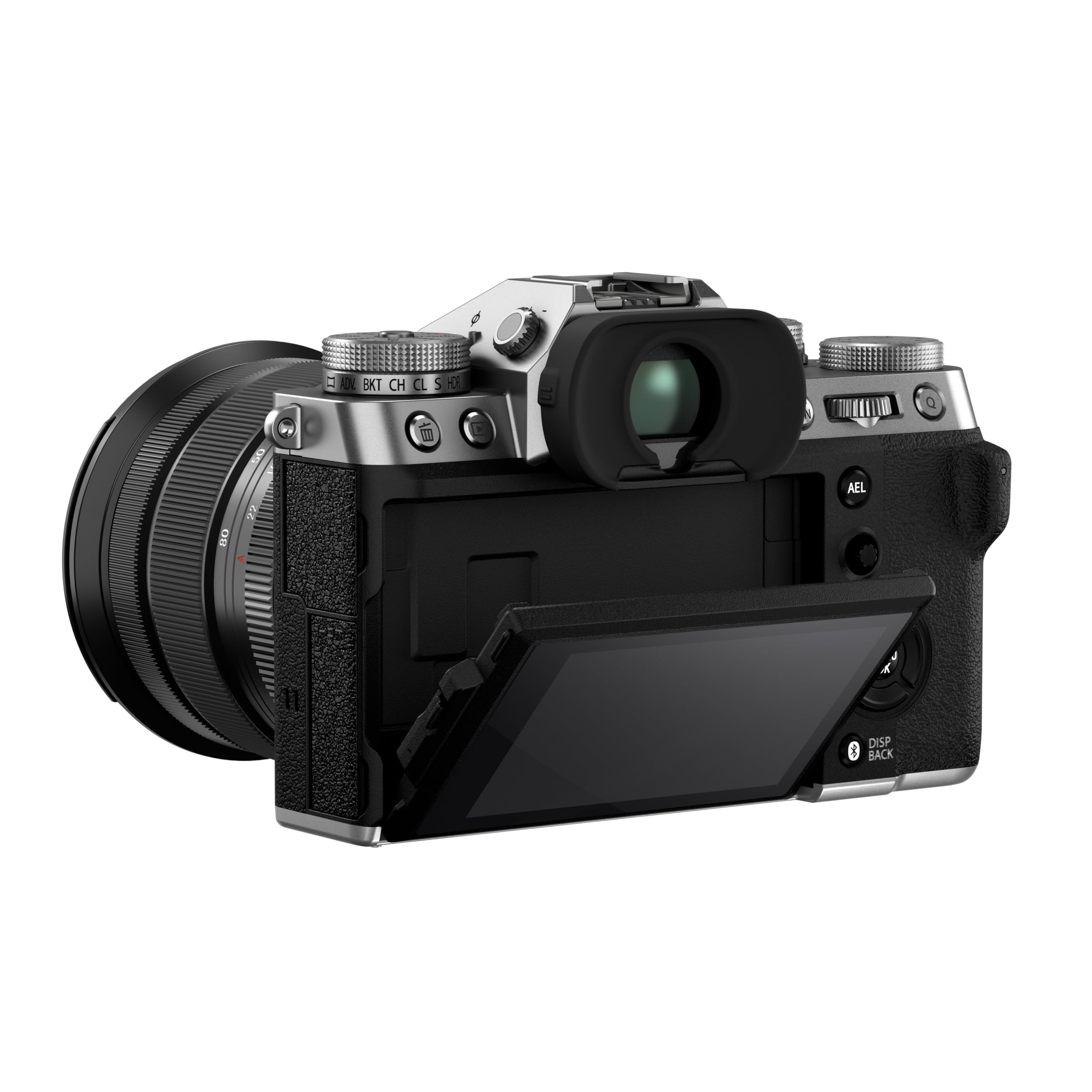 Fujifilm X-T5 40MP APS-C X-Trans Sensor|Smartchoice|Pixel Shift|IBIS System|Ultra high Resolution mirrorless Camera|6k 30p|Quick Lever for Photo/Video with XF 16-80mm f/1:4 Lens -Silver
