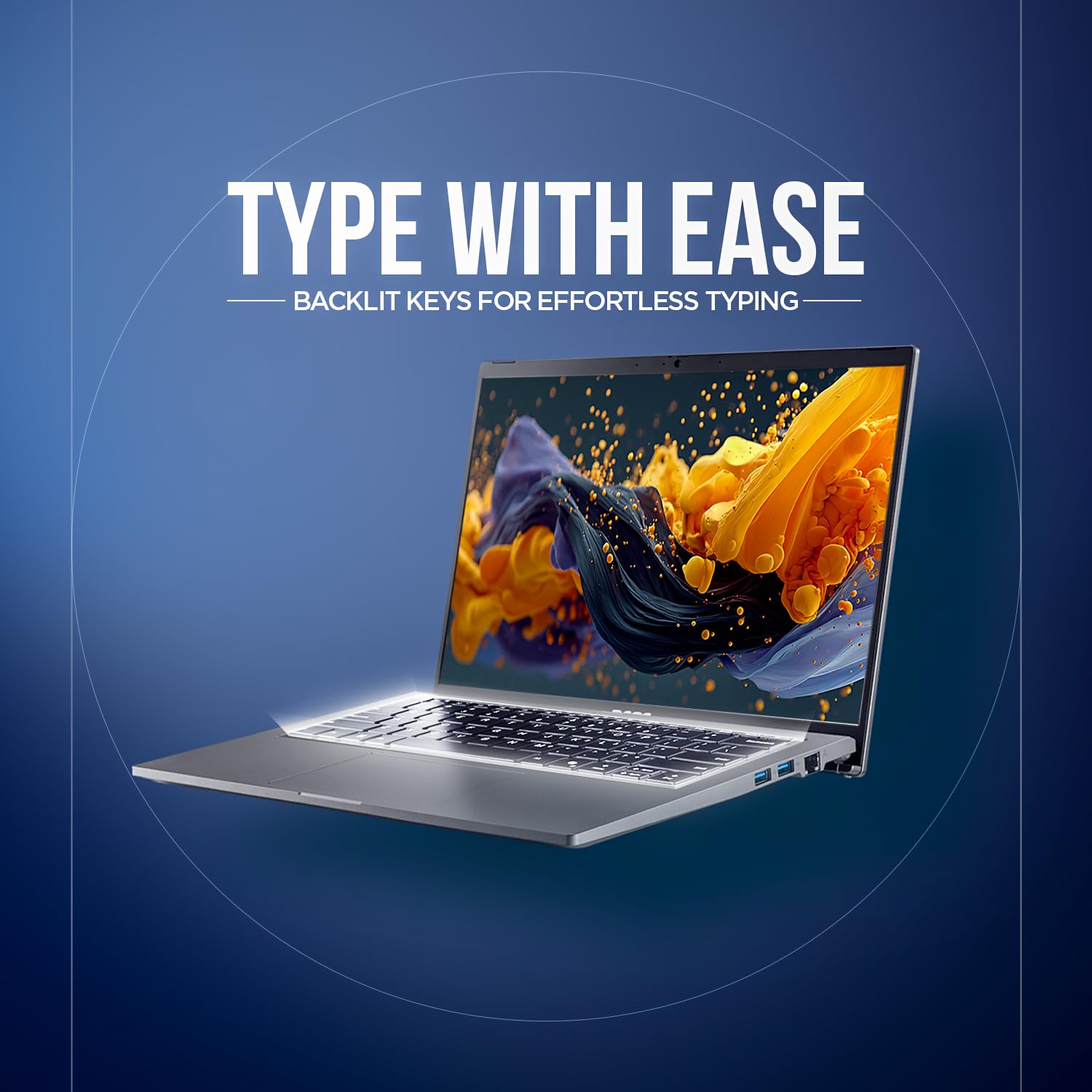 acer AspireGo14, Intel Core Ultra5 125H AI Processor,Office 2024 + M365 Basic, 16 GB RAM, 512 GB SSD, WUXGA IPS, 14.0"/35.56 cm, Win 11 Home, Steel Gray, 1.5 kg, AG14-71M, Backlit KB, Premium Laptop