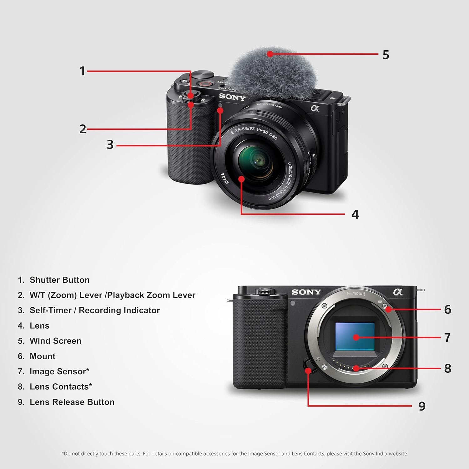 Sony Alpha ZV-E10K (Previously ZV-E10L) with Upgraded SELP1650 (Ver 2) Power Zoom Lens | 24.2 MP Interchangeable-Lens Mirrorless vlog Camera, Made for Creators |APS-C Sensor 4K Movie Recording-Black