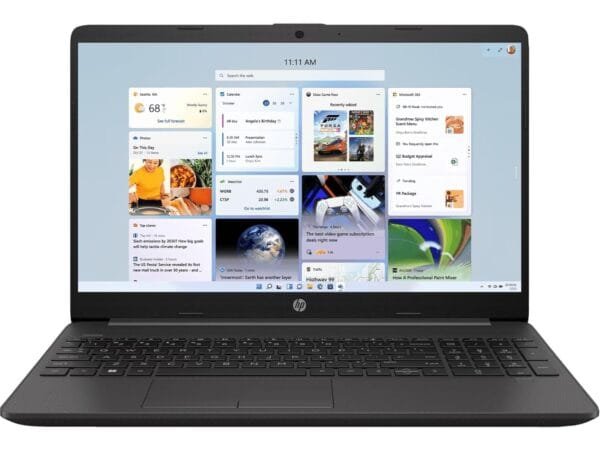 HP Laptop 255 G9 (2024), AMD Athlon Silver 3050U - (8GB/256GB SSD/AMD Radeon Graphics/Windows 11) Thin and Light Business Laptop/15.6" (39.62cm)/Black/1.47 kg/MS Office 2021