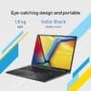 ASUS Vivobook 16, IntelCore™ i3-1215U 12th Gen, Thin and Light Laptop, 16-inch (40.64 cm) FHD+, (8 GB RAM/512GB SSD/Windows 11/Fingerprint/Black/1.88kg), X1605ZAB-MB322WS - Image 3