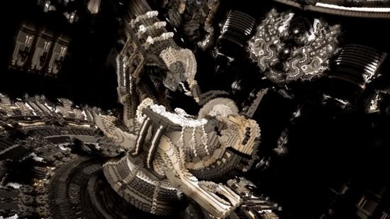 hr-giger-alien-minecraft-best-builds Minecraft ideas: A tribute to H R Giger built in one of the coolest Minecraft builds.