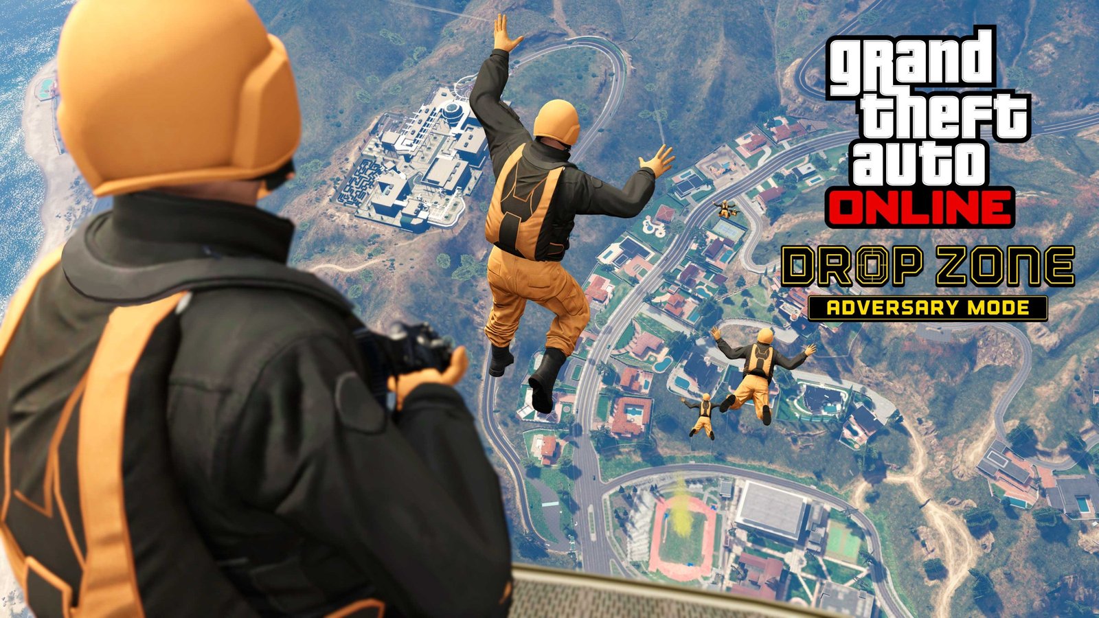 GTA Online promo art for Drop Zone