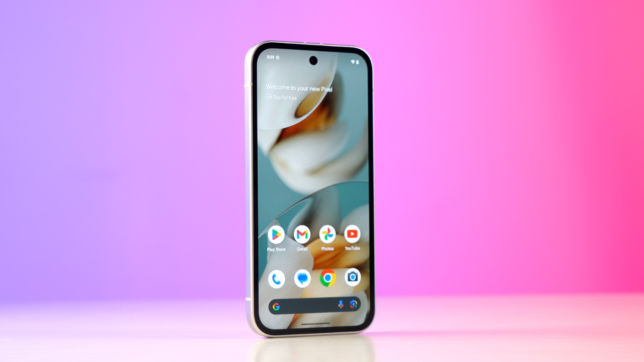 Thick bezels on the Pixel 9a Thick bezels on the Pixel 9a