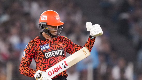 Abhishek Sharma played a good hand, scoring 74 in 41 balls but he had almost no support at the other end. It meant that his innings hardly ever threatened to make an impact in the chase. (PTI)