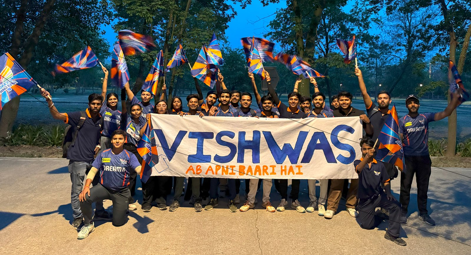 LSG Brigade's Vishwas campaign LSG Brigade's Vishwas campaign