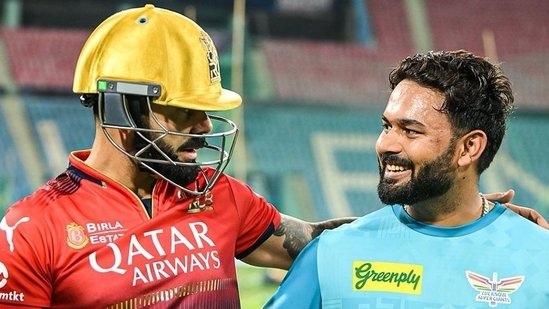 Virat Kohli and Rishabh Pant at Bharat Ratna Shri Atal Bihari Vajpayee Ekana Cricket Stadium(Photo: Instagram/RCB) Virat Kohli and Rishabh Pant at Bharat Ratna Shri Atal Bihari Vajpayee Ekana Cricket Stadium(Photo: Instagram/RCB)