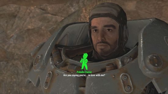 Best sex games - Fallout 4: Paladin Danse speaking to the player