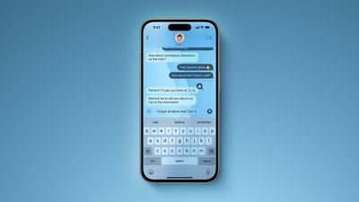 iOS 26 Messages Background Mock Feature
