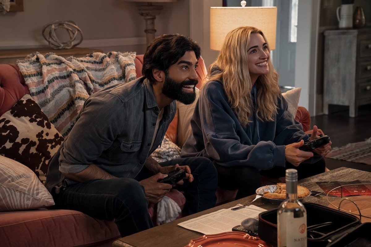 Raymond Ablack as Joe, Brianne Howey as Georgia Miller in ‘Ginny & Georgia’ Season 3