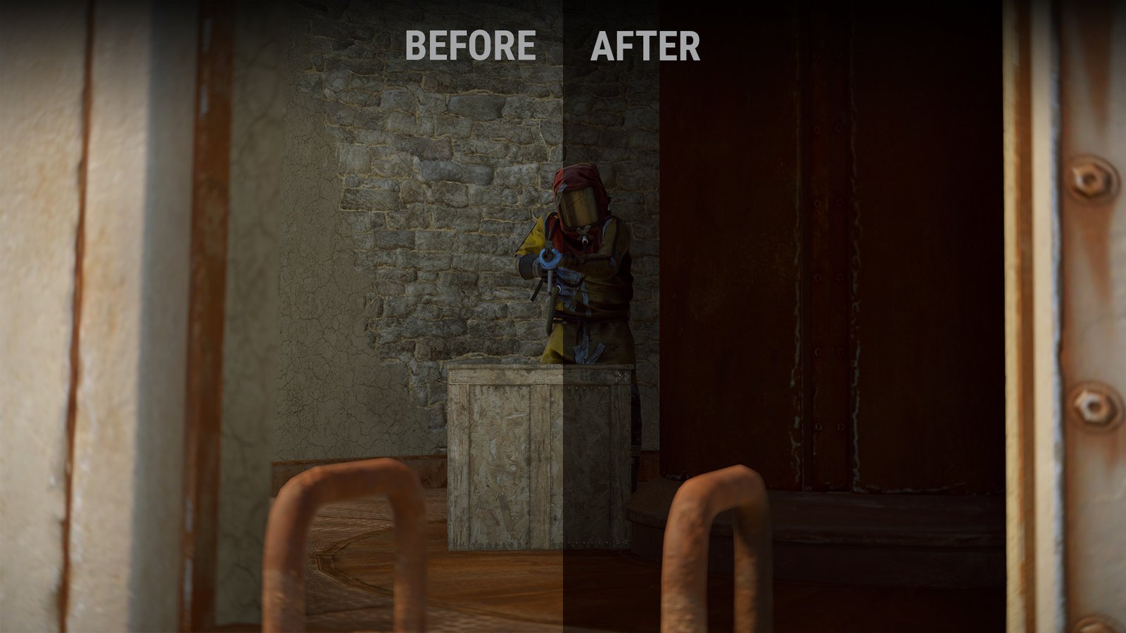 Rust June update - New lighting rework.