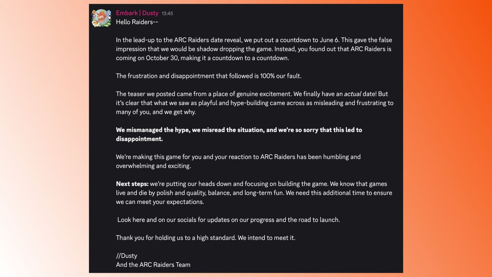 After hugely popular Steam playtest, new extraction shooter says sorry for launch date confusion