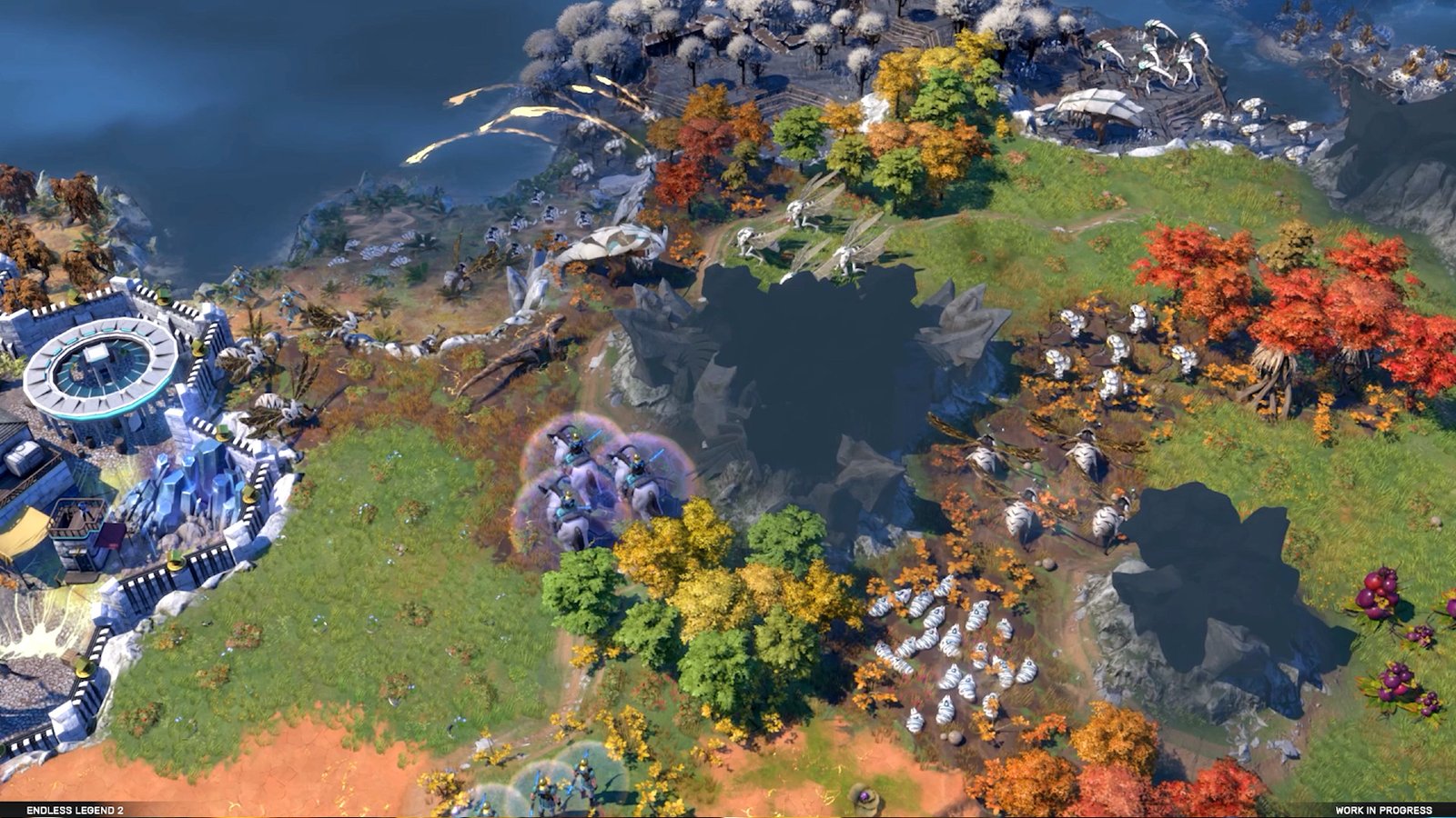 Endless Legend 2 - The Necrophage take to the battlefield.