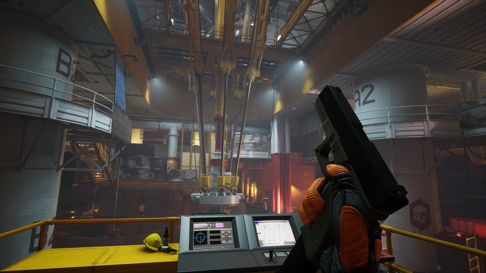 Rogue Point Steam FPS game: A gunfight in Steam shooter Rogue Point