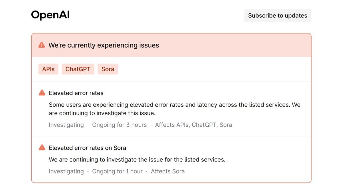 chatgpt down openai OpenAI