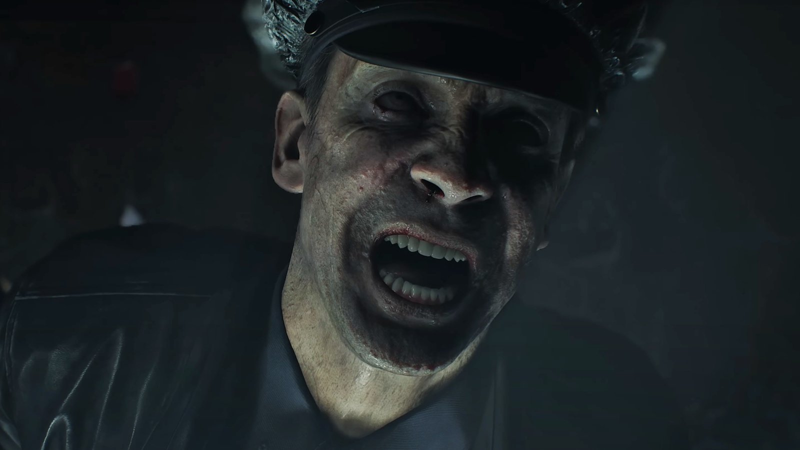 RE9 release date: A zombie dressed in the Raccoon City police department uniform.