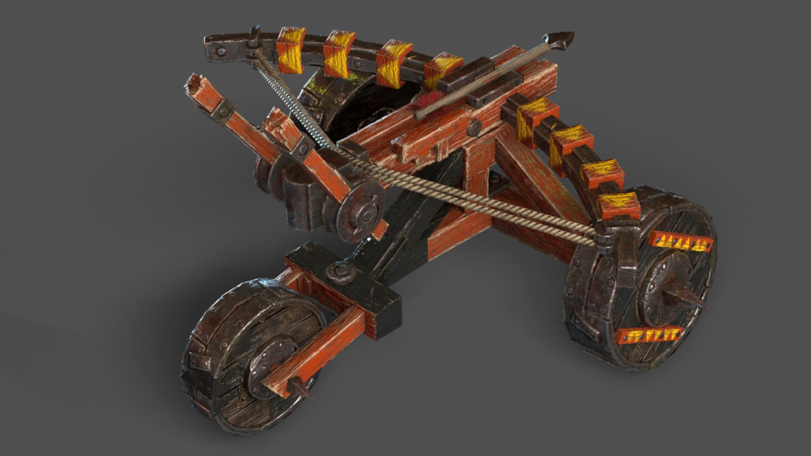 Total War Warhammer 3 patch 6.2 - A Hobgoblin Bolt Thrower.