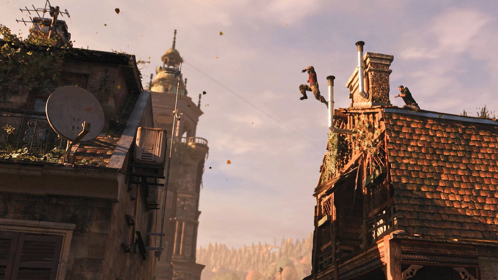 dying-light-the-beast-preview-sgf Dying Light The Beast: A man jumping across the void between two buildings