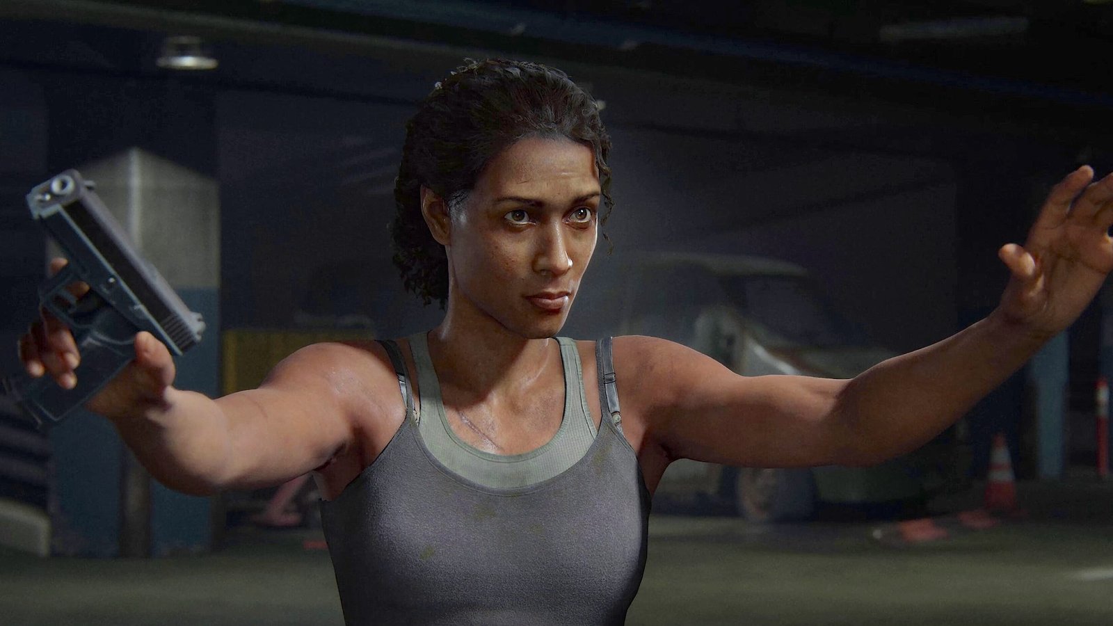 the-best-last-of-us-settings-presets The best Last of Us settings: Marlene holding gun