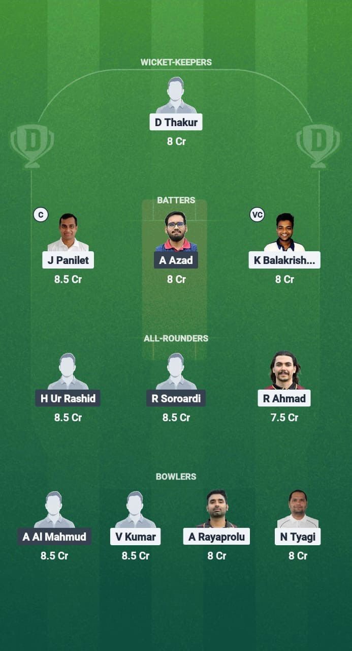 B5de68fa 39cb 4319 B8b3 9d6b063b547c PRS vs PRD Dream11 Prediction Fantasy Cricket Tips Dream11 Team ECS T10 Czechia