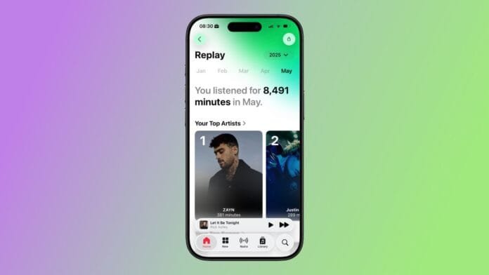 iOS 26 Streamlines Apple Music Replay