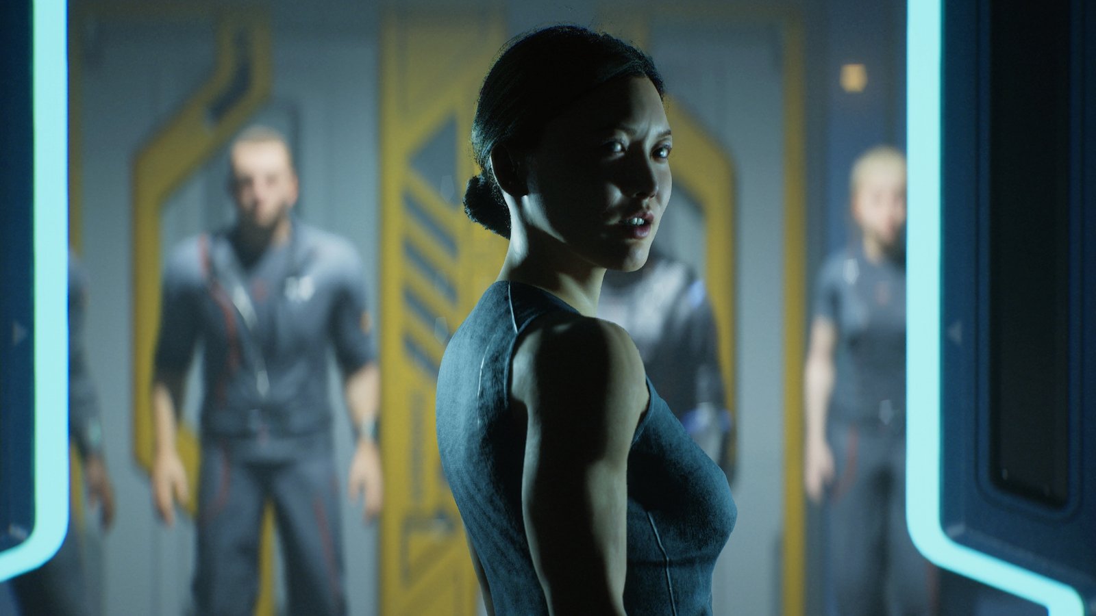 directive-8020-preview-summer-game-fest Directive 8020: A woman in a vest top looks over her shoulder