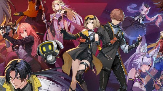 A picture of all Etheria Restart characters.