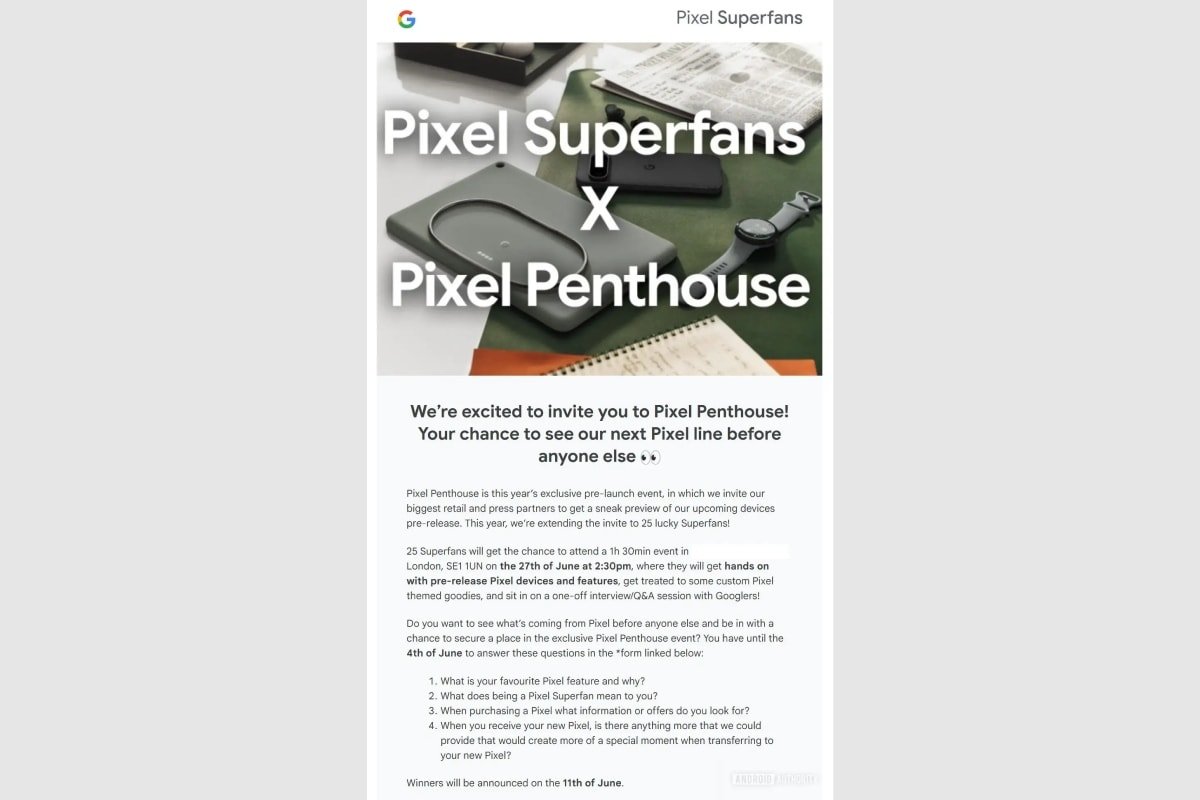 pixel superfan android authority Google