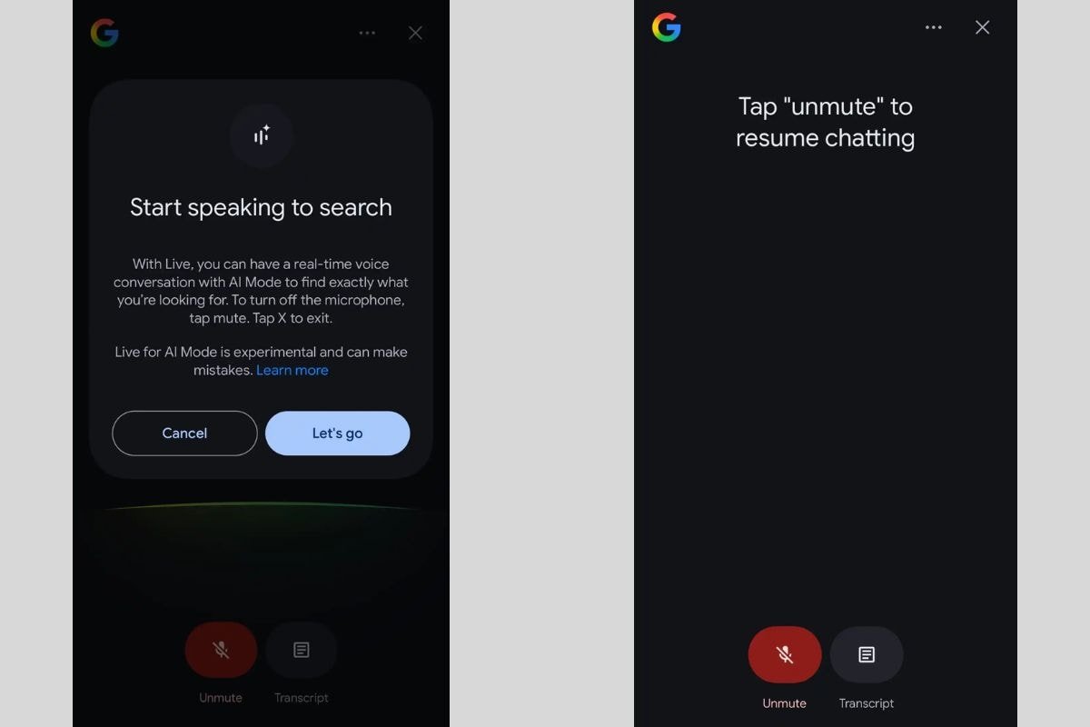 search live aimode 9t5g Search Live in AI Mode