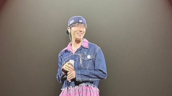 BTS rapper J-Hope performed in Seoul during this weekend. (X)