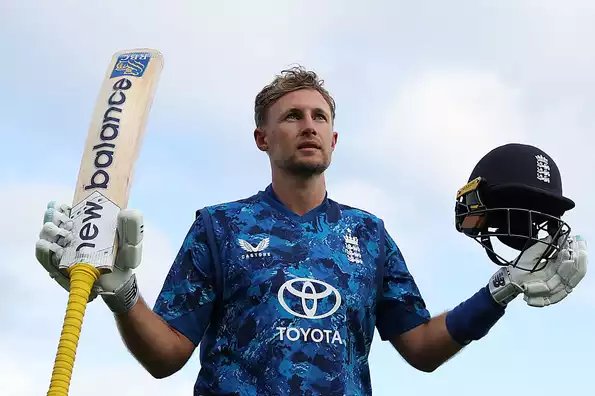 Joe Root walks off to a standing ovation after guiding England to victory 