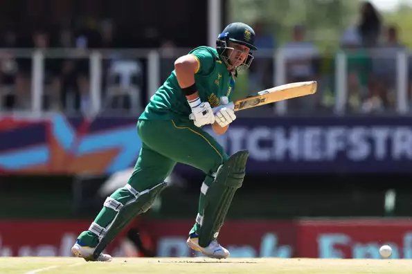 Pretorius scored 120 on his first-class debut in December 2024 Pretorius scored 120 on his first-class debut in December 2024