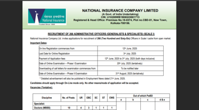 NICL AO registration window 2025 opens: Direct link to apply here