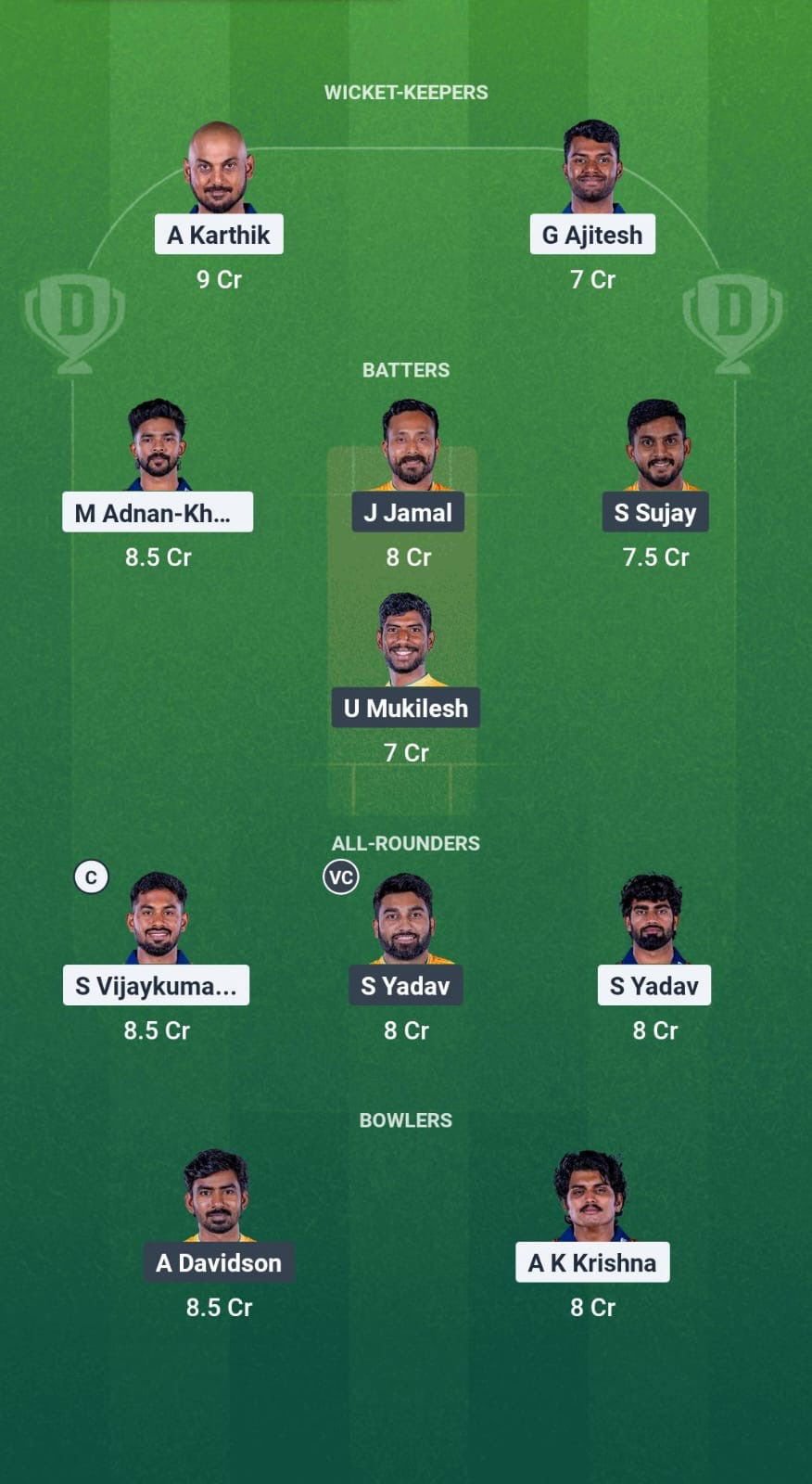 063bcecd 9a75 4cd1 B898 70e22518d5ab NRK vs TGC Dream11 Prediction Fantasy Cricket Tips Dream11 Team TNPL T20