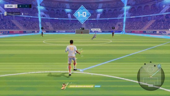 rematch-tips-2 A player passing the ball in Rematch.