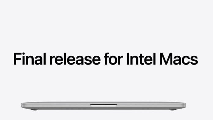 Intel Macs Won't Get Updates After macOS Tahoe