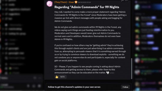 99-nights-admin-commands-statement-pcgamesn-550x309.jpg